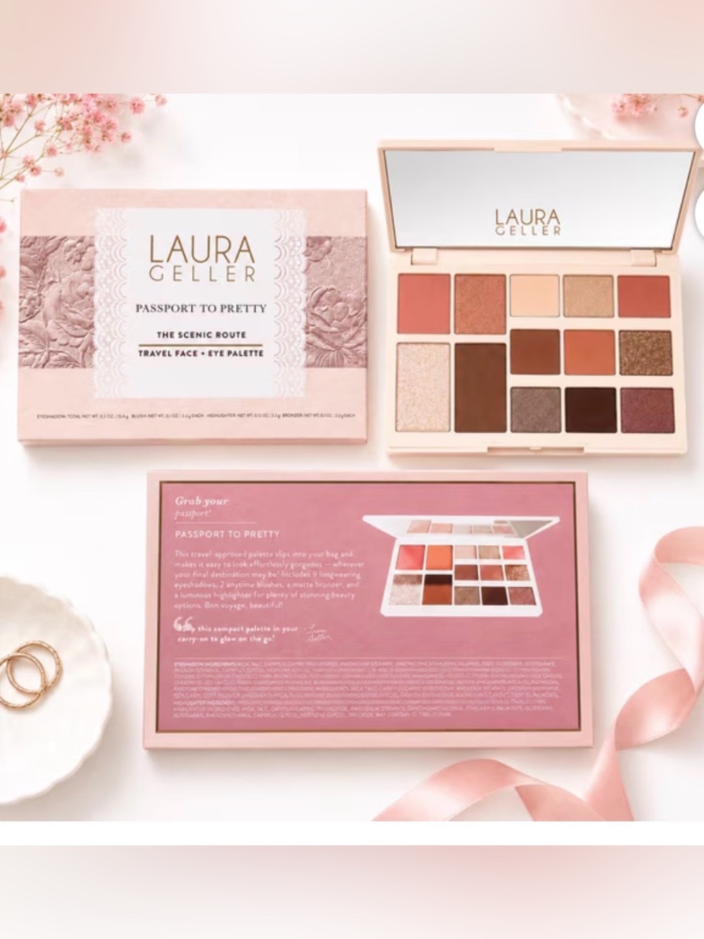 Laura Geller Passport to Pretty The Scenic Route Eye & Face Palette 15pc